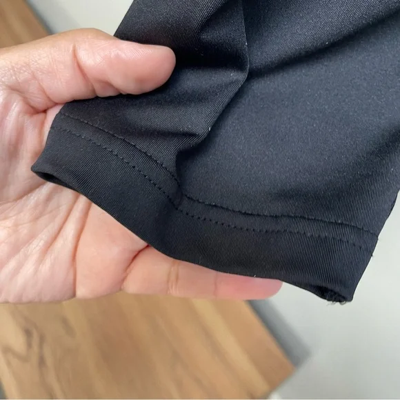 Tuckernuck Tnuck Sport Long Sleeve Caroline Polo Shirt in Black Size XL - Picture 9 of 9